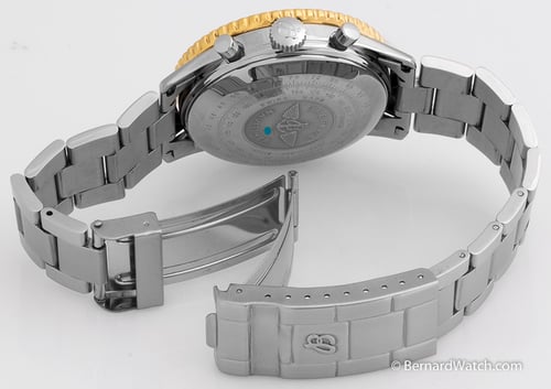 Open Clasp Shot of Old Navitimer