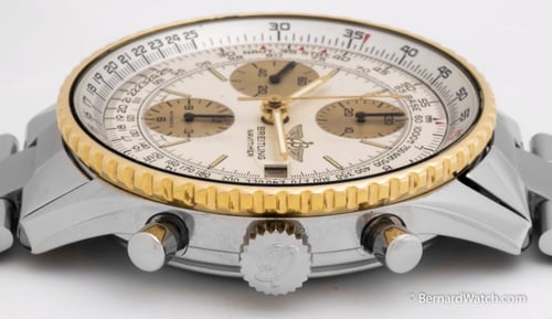 Crown Side Shot of Old Navitimer