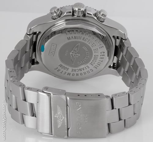 Rear / Band View of SuperOcean Chronograph