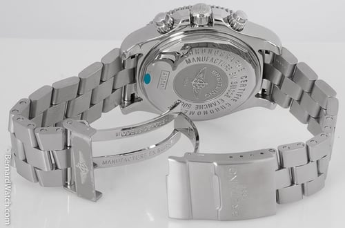 Open Clasp Shot of SuperOcean Chronograph