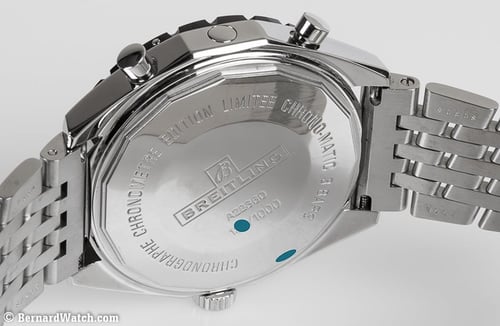 Caseback of Chrono-Matic LE 24H