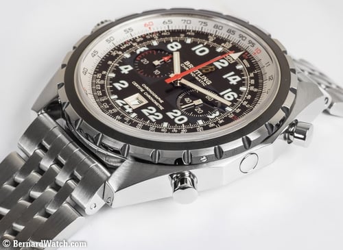 Crown Side Shot of Chrono-Matic LE 24H
