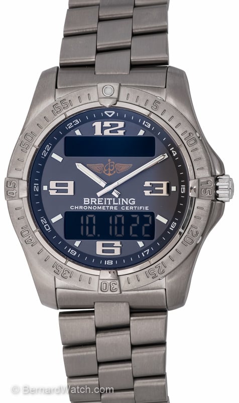 BREITLING aerospace avantage グレー Breitling - Aerospace Avantage : E79362 Avantage : SOLD OUT