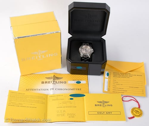 Box / Paper shot of Colt GMT