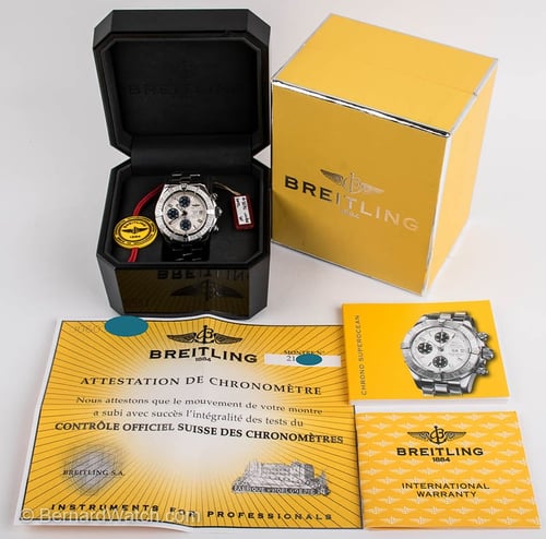 Box / Paper shot of SuperOcean Chrono