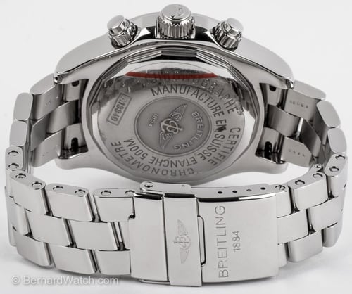 Rear / Band View of SuperOcean Chrono