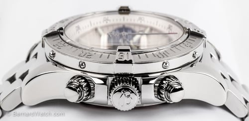 Crown Side Shot of SuperOcean Chrono