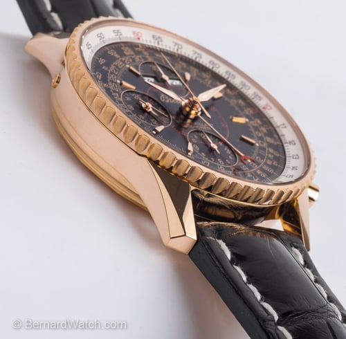 9' Side Shot of Navitimer Montbrillant Datora
