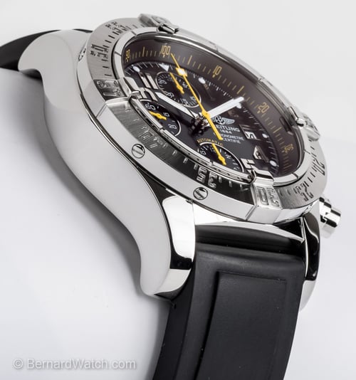 9' Side Shot of Avenger Skyland Chronograph 'Code Yellow'