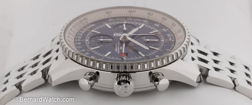 Crown Side Shot of Navitimer World