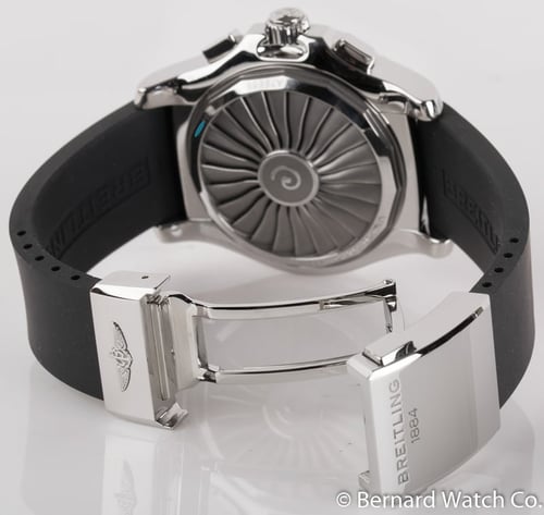 Open Clasp Shot of Airwolf Professional Chronograph