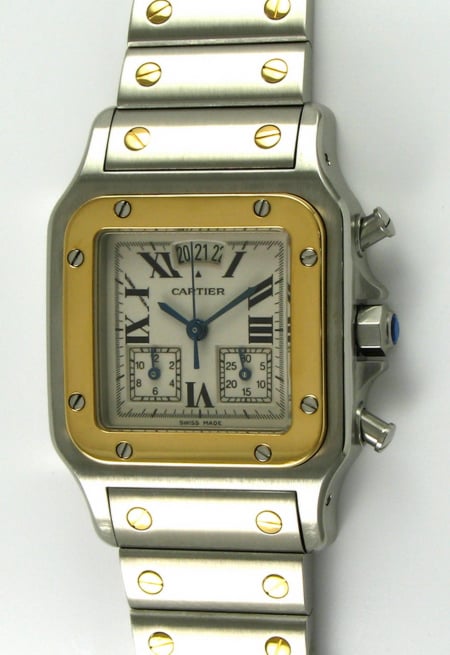 Cartier - Santos Chronograph W20042C4