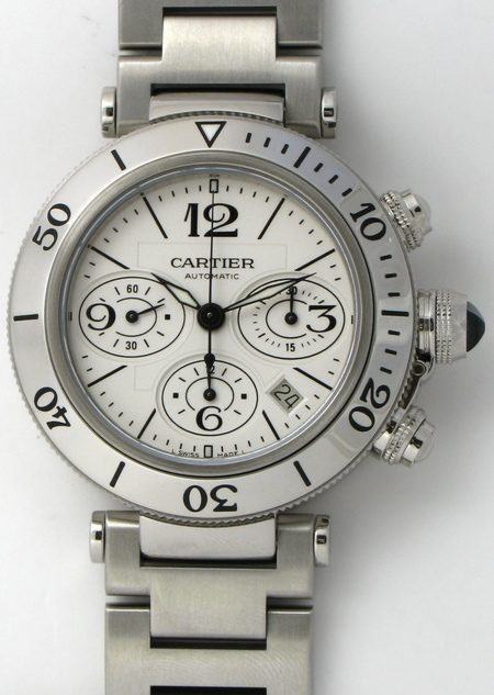 Cartier - Pasha Seatimer Chronograph W31089M7