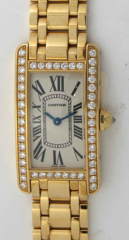 Cartier - Ladies Tank Americaine WB7072K2