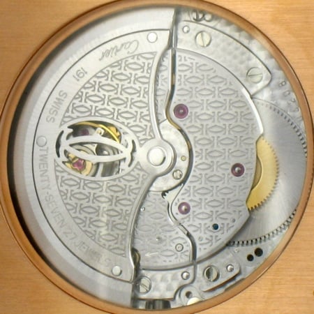 Caseback of Tank Americaine XL