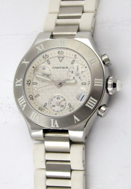 Cartier - Ladies Must 21 Chronoscaph W10197U2