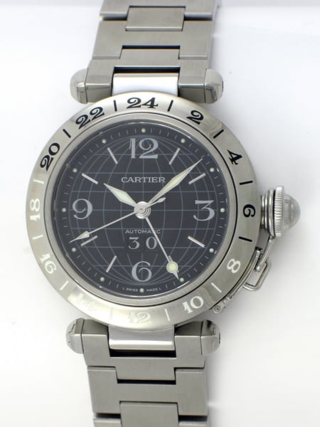 Cartier - Pasha C GMT W31049M7