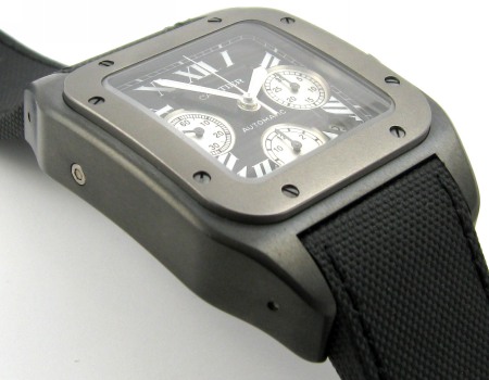 Front View of Santos 100 Chronograph