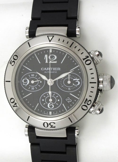 Cartier - Pasha Seatimer Chronograph W31088U2