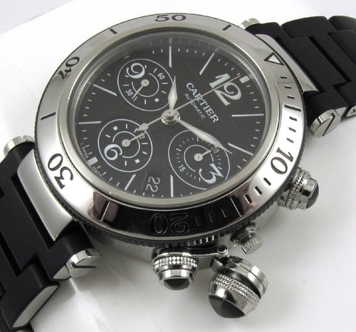 Extra Shot of Pasha Seatimer Chronograph