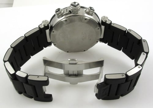 Open Clasp Shot of Pasha Seatimer Chronograph