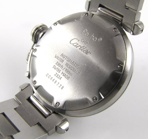 Caseback of Pasha C