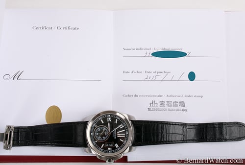 Paper shot of Calibre de Cartier