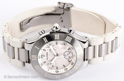 Front View of Must 21 Chronoscaph