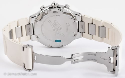 Open Clasp Shot of Must 21 Chronoscaph