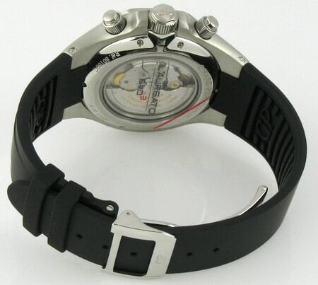 Rear / Band View of Laureato EVO3 Chronograph
