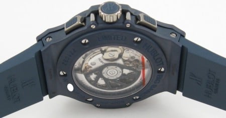 Open Clasp Shot of Big Bang All Blue Chronograph