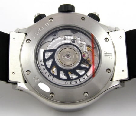 Rear / Band View of Classic Chronograph Maxi