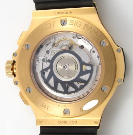 Caseback of Big Bang