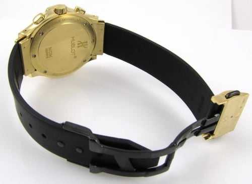 Open Clasp Shot of Elegant Chronograph