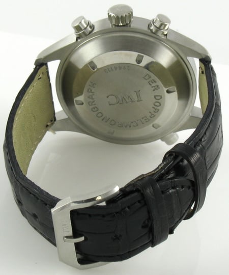 Rear / Band View of Spitfire Doppelchronograph
