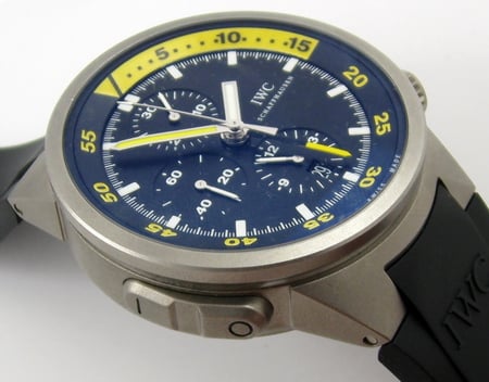 Front View of Aquatimer Split Minute Chronograph