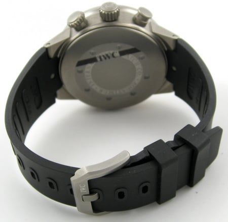 Rear / Band View of Aquatimer Split Minute Chronograph