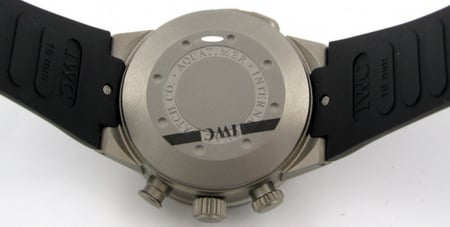 9' Side Shot of Aquatimer Split Minute Chronograph