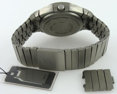 Rear / Band View of Porsche Design Titan Chronograph