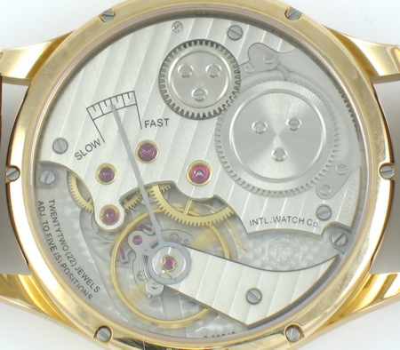 Caseback of Portugieser Regulator