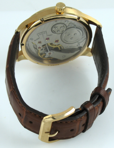Rear / Band View of Portugieser Regulator