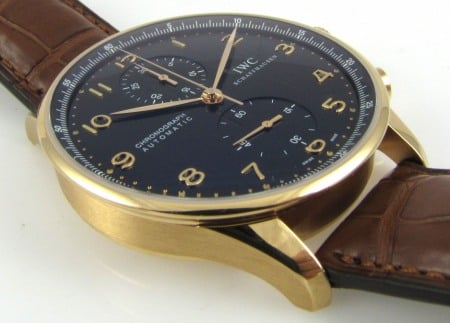 9' Side Shot of Portugieser Chronograph