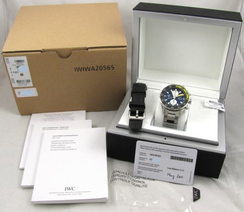 Box / Paper shot of Aquatimer Chronograph