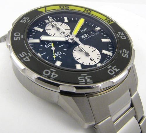 9' Side Shot of Aquatimer Chronograph