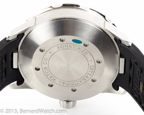 Caseback of Aquatimer