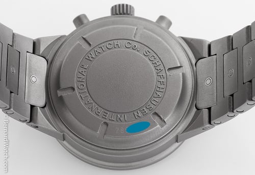 Caseback of GST Chronograph