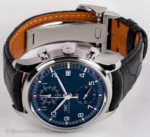 Front View of Portugieser Yacht Club Chronograph 'Laureus' 2014