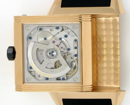 Caseback of Reverso Squadra Hometime Black