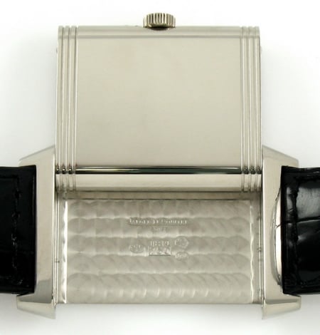 Caseback of Reverso Date 'Night and Day'