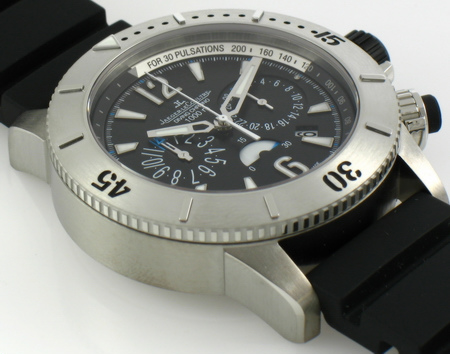 9' Side Shot of Master Compressor Diving Chronograph